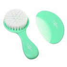 Расчёска детская, щётка для волос в наборе M&B, 2 шт., зеленый - Фото 4