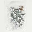 Топпер для торта «Сердечки», 12 см, серебряные - Фото 5