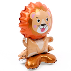 Шар фольгированный 20" «Милый лев», на подставке, под воздух - фото 23655845