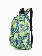 Рюкзак походный, водонепроницаемый, 14 л, с карманами, зелёный - Фото 2