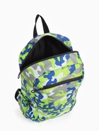 Рюкзак походный, водонепроницаемый, 14 л, с карманами, зелёный - Фото 4