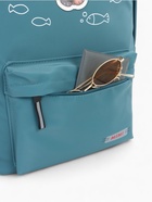 Рюкзак школьный на молнии, с карманами, с рисунком, размер 31×13×43 см, зелёный - фото 52485812