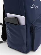 Рюкзак школьный на молнии, с карманами, с принтом, размер 31×13×43 см, синий - Фото 6