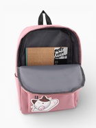 Рюкзак школьный на молнии, с карманами, с рисунком, размер 31×13×43 см, розовый - Фото 4