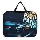 Папка для труда, А4, текстильная, 35×27×7 см «Тачка panic» - Фото 2