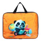 Папка для труда, А4, текстильная, 35×27×7 см «Панда» - Фото 2