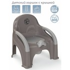 Горшок-стул AmaroBaby Baby Chair, цвет серый - фото 109779483