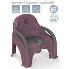 Горшок-стул AmaroBaby Baby Chair, цвет фиолетовый - фото 109779491