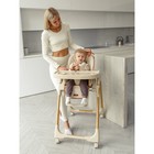 Стульчик для кормления детский AmaroBaby, Elegant, цвет бежевый - Фото 16