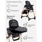 Стульчик для кормления детский AmaroBaby, Elegant, цвет чёрный - Фото 4