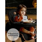 Стульчик для кормления детский AmaroBaby, Elegant, цвет чёрный - Фото 15