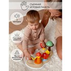 Ходунки детские AmaroBaby Running Baby, с электронной игровой панелью, цвет коричневый - Фото 2