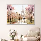 Репродукция картины «Весенний Париж», 70х100 см, рама 22-001d - Фото 2