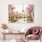 Репродукция картины «Весенний Париж», 70х100 см, рама 22-001d - Фото 3