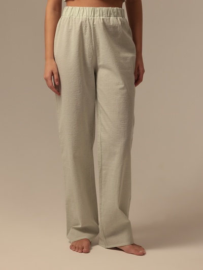 Брюки домашние женские SL HOME Linen, размер 46 (L)