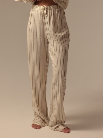Брюки домашние женские SL HOME Linen, размер 42 (S)