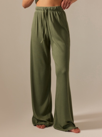 Брюки женские домашние SL HOME р. L, оливковый