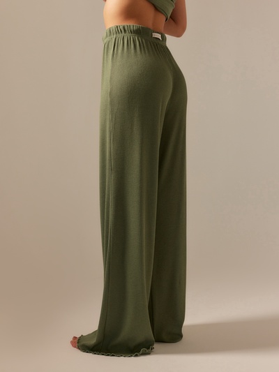 Брюки женские домашние SL HOME р. L, оливковый