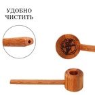 Курительная трубка для табака «Главтабак. Светлая», бук, 13.5 см - Фото 1