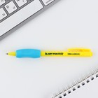 Ручка шариковая синяя паста 0.5 мм ArtFox Study тренажер для письма - Фото 4