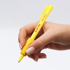 Ручка шариковая синяя паста 0.5 мм ArtFox тренажер для письма - Фото 2