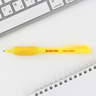 Ручка шариковая синяя паста 0.5 мм ArtFox тренажер для письма - Фото 4