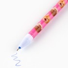 Ручка пиши стирай синяя паста 0,5 мм с колпачком «Котики» - Фото 4