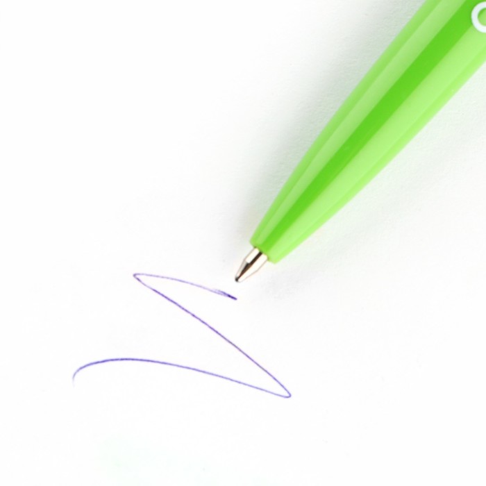 Ручка пластиковая автоматическая«С 23 февраля», синяя паста, 0,7 мм