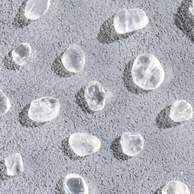 Набор камней коллекционных сувенирных «Кварц прозрачный», галтовка, фракция 0.7-0.9 см, 100 г