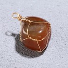 Подвеска из камня «Агат», в проволоке - Фото 2