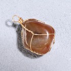 Подвеска из камня «Агат», в проволоке - Фото 3