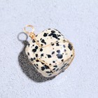 Подвеска из камня «Далматин», в проволоке - Фото 3