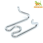 Звено для строгого ошейника - полуудавки, хромированная сталь, толщина 3 мм - Фото 1