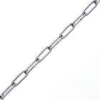 Ошейник - удавка металлический, сварная цепь, 50 см, толщина проволоки 3 мм - фото 8984139
