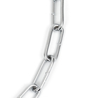 Ошейник - удавка металлический, сварная цепь, 60 см, толщина проволоки 3,5 мм - Фото 3