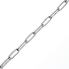 Ошейник - удавка металлический, сварная цепь, 70 см, толщина проволоки 4 мм - Фото 4