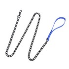 Поводок металлический, 120 см х 2,5 мм, черный - Фото 2