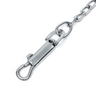 Цепь для привязи собак мелкокалиберная, 1.8 м, толщина проволоки 2 мм - Фото 4