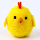 Мягкая игрушка «Цыплёнок» на подвесе, 6 см, цвет МИКС - фото 4137569