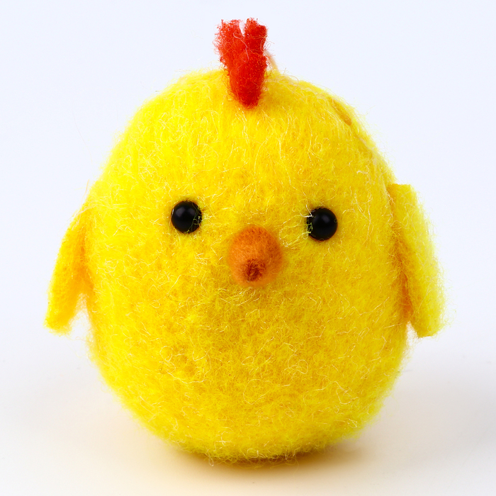 Мягкая игрушка «Цыплёнок» на подвесе, 6 см, цвет МИКС - Фото 1