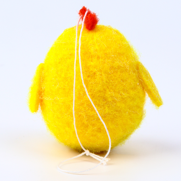 Мягкая игрушка «Цыплёнок» на подвесе, 6 см, цвет МИКС
