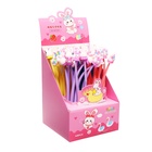 Ручка - прикол гелевая Calligrata «Зайка», МИКС 10202495