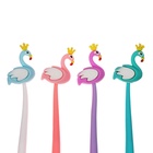 Ручка-прикол Calligrata «Фламинго», синий стержень, гелевая, МИКС (комплект 48 шт) - фото 68132847