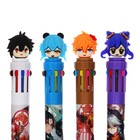 Ручка-прикол шариковая Calligrata "Аниме", 10 цветов, МИКС (комплект 36 шт) - фото 25281239