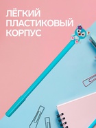 Ручка-прикол Calligrata «Котик», синий стержень, гелевая, МИКС - Фото 4