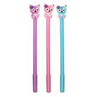 Ручка-прикол Calligrata «Котик», синий стержень, гелевая, МИКС - Фото 5