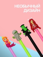 Ручка-прикол Calligrata «Сказочные герои», синий стержень, гелевая, МИКС - Фото 2