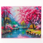 Алмазная вышивка полное заполнение «Природа», на раме, 40×50 см - Фото 2