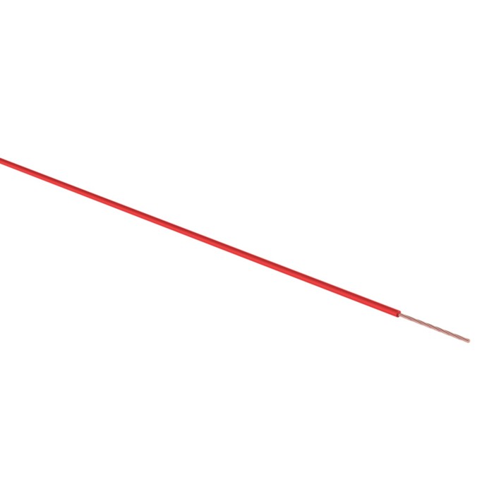 Провод автомобильный REXANT ПГВА/ПВАМ, 1 х 1,50 мм, красный, мини-бухта 10 м - Фото 1