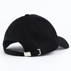 Кепка женская Kawaii, чёрная, р-р 56 - фото 23647847